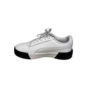 Puma Carina Street Womens Sneakers White Black Platform Shoes Size 7.5 Casual